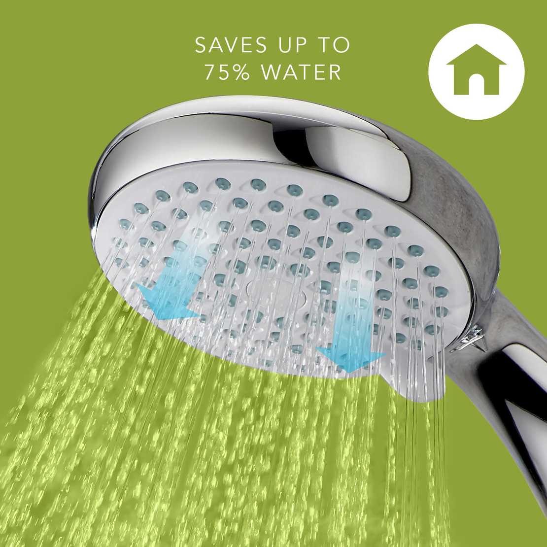 Mira Logic Shower Kit 4 Spray Handset 1.25m Hose Slide Bar Chrome - View #13