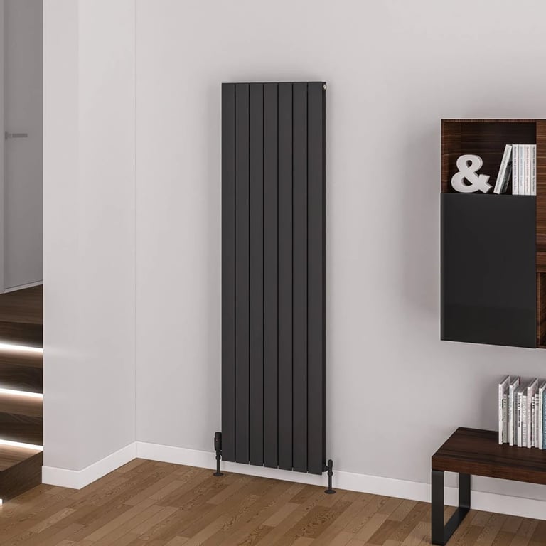 Solaro Double 1800x440 Vertical Designer Radiator Anthracite