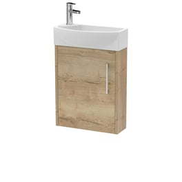 Hudson Reed Oak Juno Compact Bathroom Furniture