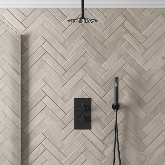 merano-thermostatic-dual-concealed-mixer-shower-black-ceiling-fed
