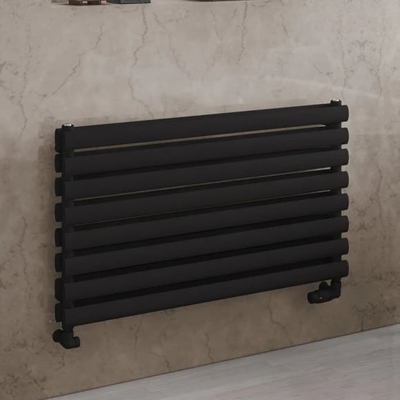 Solaro Tunstall 560 x 1000mm Double Panel Heated Towel Radiator - Matt ...