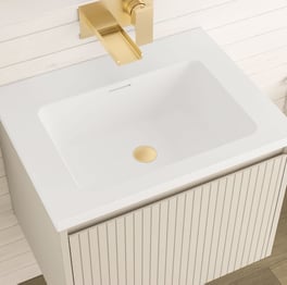 Beige Bathroom Vanity Units