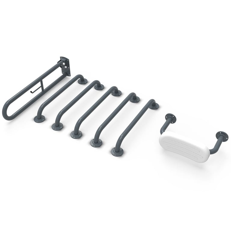 Fitzroy of London Pro Doc M Pack Straight Grab Rails BLLDMT-0/DG