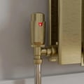 Brushed Brass Radiator Valve Collection