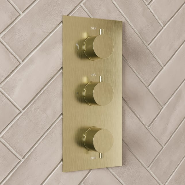 merano-concealed-thermostatic-shower-mixer-valve-brushed-brass-triple-outlets