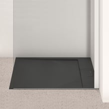 Ideal Standard i.life Ultra Flat S Non Slip Shower Tray 900 x 700mm Jet Black - T5237FV Price Comparisons | Compare The Build