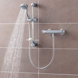Triton Dene Cool Touch Thermostatic Bar Mixer Shower