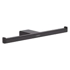 hansgrohe-addstoris-double-toilet-roll-holder-matt-black-41748670
