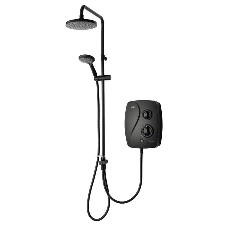 Triton AS2000SR DuElec® Silent Running Dual Power Shower Black