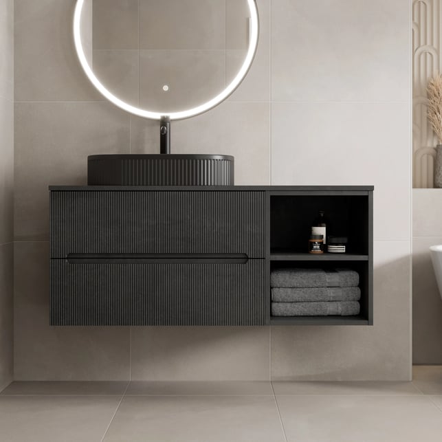vitusso-fluted-black-wall-hung-bathroom-vanity-unit-with-oval-fluted-basin-black-1200mm
