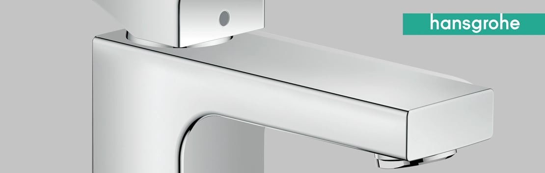 Hansgrohe Vernis Shape Bathroom Taps Header