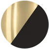 Antique Brass & Matt Black 