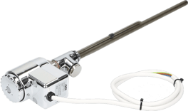 Rica Atlantis Chrome Towel Rail Element Thermostatic 300w
