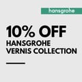 10% off hansgrohe Vernis