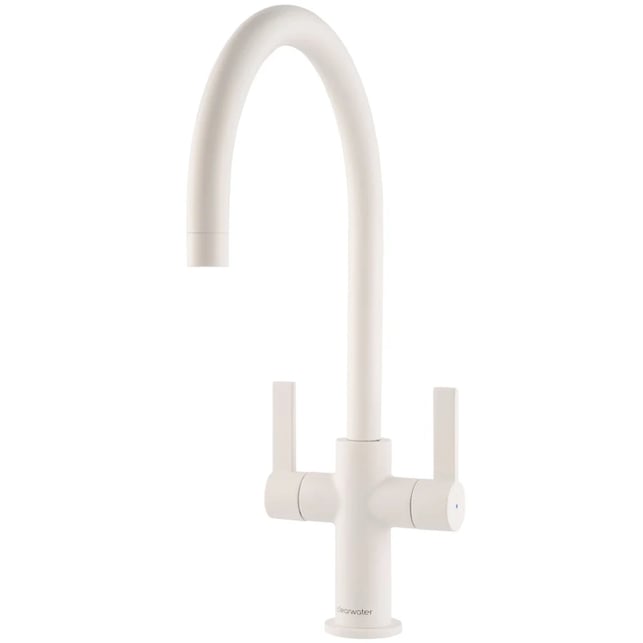 clearwater-auva-matt-white-kitchen-mixer-tap