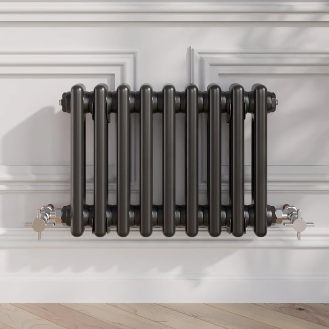 park-lane-traditional-colosseum-double-bar-column-radiator-black-300-x-425mm