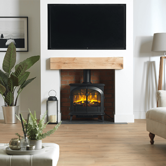Dimplex LEC20 Leckford Optiflame Stove – Black X059222