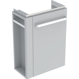 geberit-selnova-500-compact-grey-wall-hung-bathroom-vanity-unit-with-basin-and-towel-rail-lh-500mm