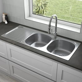 sauber-inset-double-bowl-stainless-steel-kitchen-sink-left-hand-drainer-rectangular