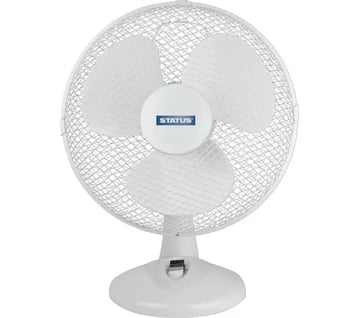 status-12-white-3-speed-oscillating-desk-fan-s12deskfan