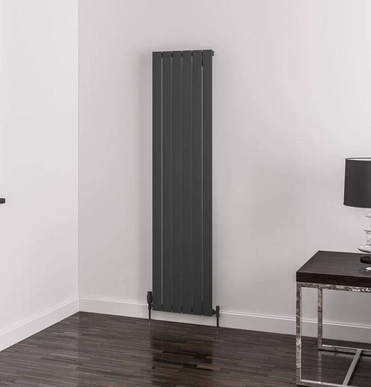 Solaro Single Panel 1800 x 440mm Designer Aluminium Radiator Mat