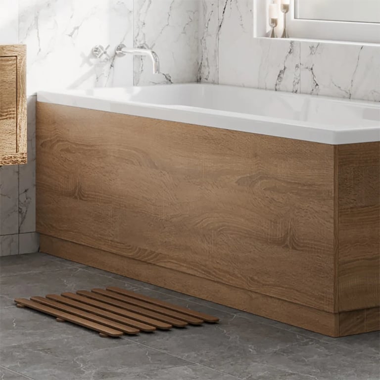 Wooden Bath Panels - Plumbworld