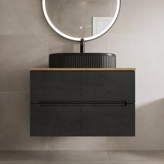 vitusso-fluted-black-oak-wall-hung-bathroom-vanity-unit-with-oval-fluted-basin-black-800mm
