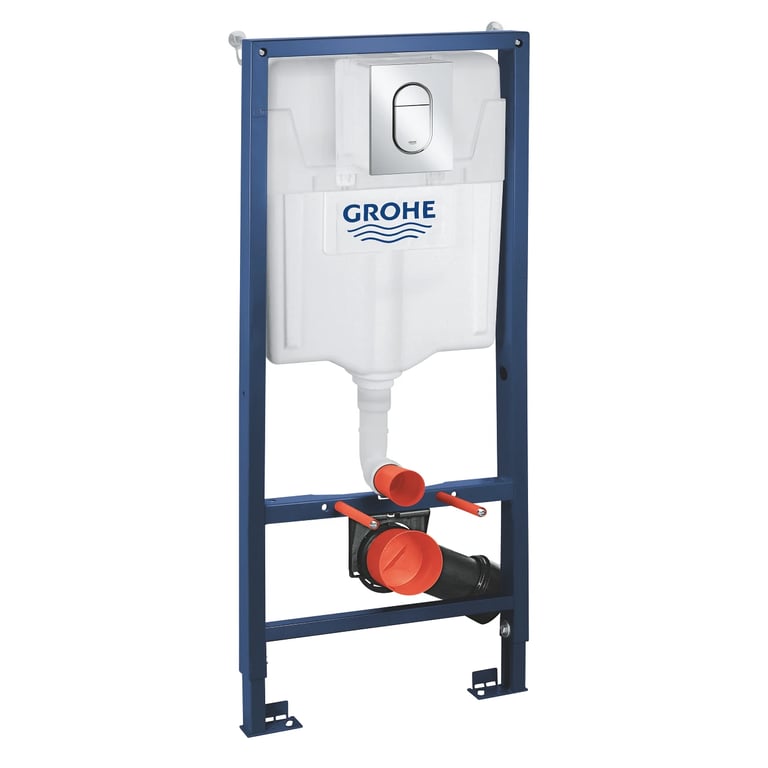 Grohe Rapid SL 3 In 1 Concealed Cistern Set with Arena Flush Plate ...