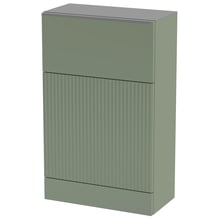 Opula Fluted Green Back To Wall Toilet Unit 500mm Price Comparisons | Compare The Build