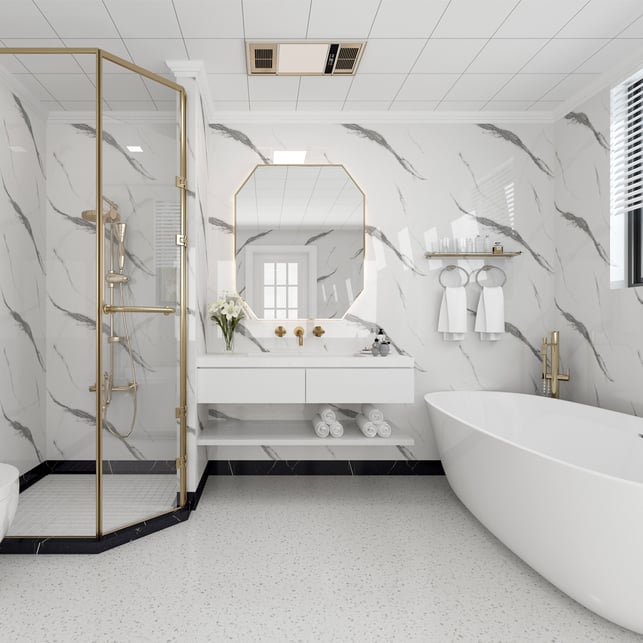 starline-super-matt-charcoal-carrara-marble-bathroom-wall-panel-2400-x-1000mm