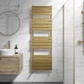 Brushed Brass Heated Towel Radiator Collection