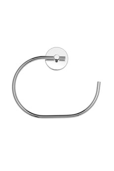 Croydex Flexi-Fix Easy Fit Chrome Tumbler & Holder - No Drill Needed, 10.5x6.7x9.5cm