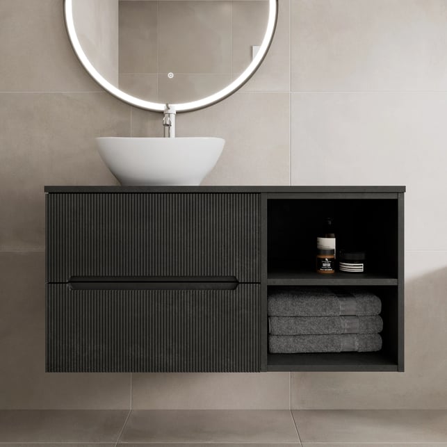 vitusso-fluted-black-wall-hung-bathroom-vanity-unit-with-oval-basin-white-1000mm