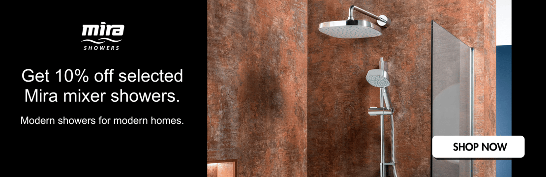 10% off Mira Mixer Showers