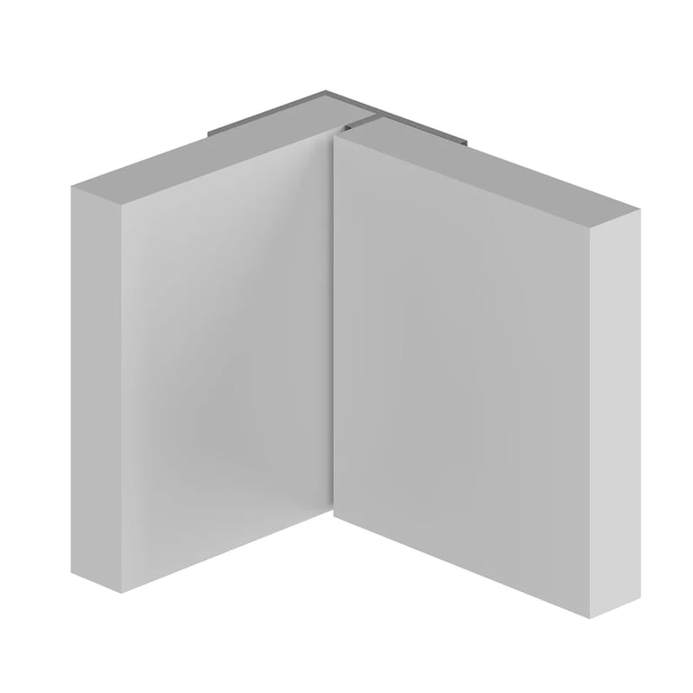 Multipanel Wall Panel Invisible Corner Type 101 2750mm