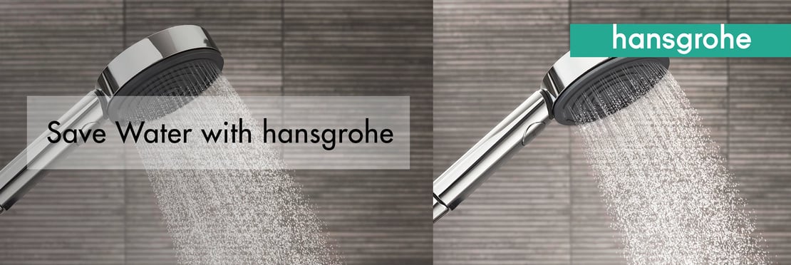 Water Saving with hansgrohe