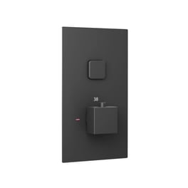 clario-concealed-thermostatic-mixer-shower-valve-smooth-black-single-outlet-square