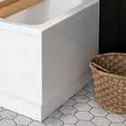 sanctura-white-gloss-bath-panel-750mm-end-acrylic-5mm