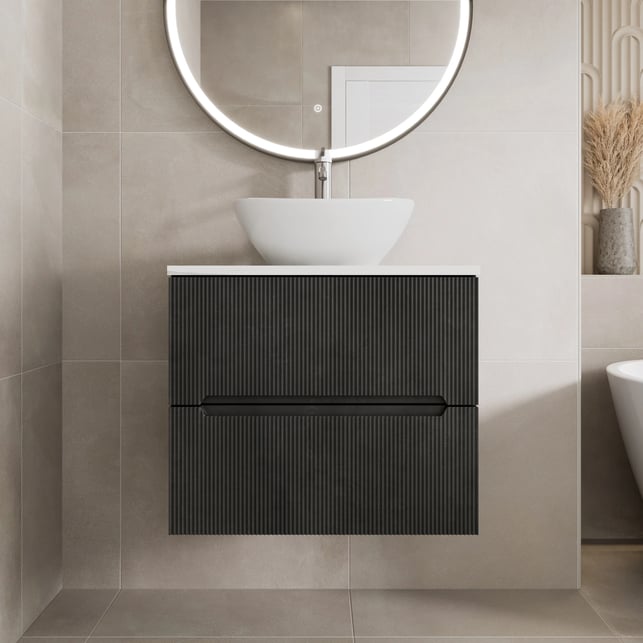 vitusso-fluted-black-white-wall-hung-bathroom-vanity-unit-with-oval-basin-white-600mm