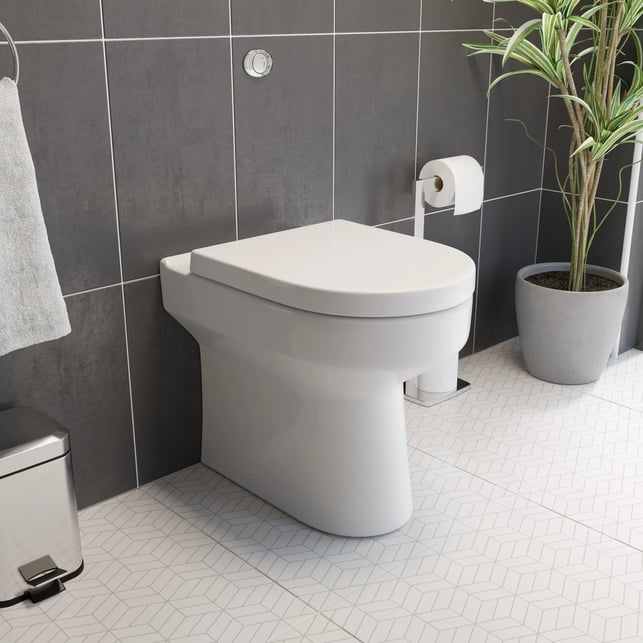Ceramica Tivoli Back to Wall Toilet with Concealed Cistern & Soft Close ...