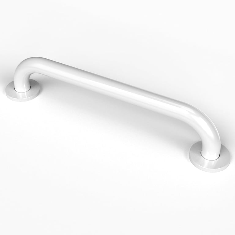 Fitzroy of London Style Straight Grab Rail White 210145/WH