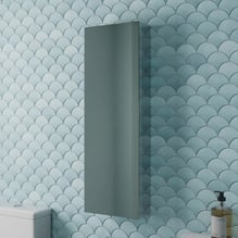 Vale Designs Stalo Tall Single Door Stainless Steel Mirror Cabinet 300 x 900mm Price Comparisons | Compare The Build