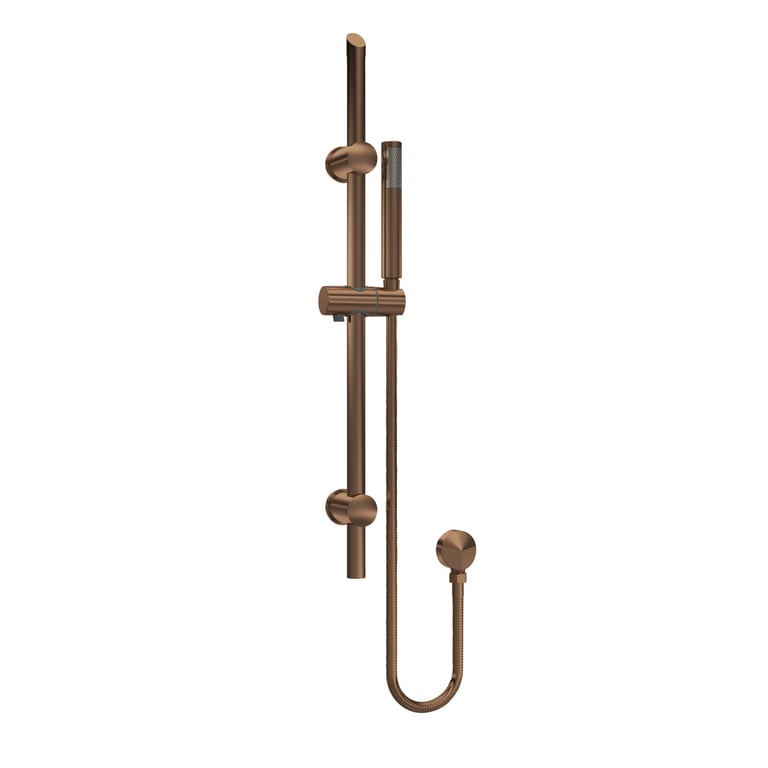 Aquess Curvo Shower Riser Rail Kit - Bronze