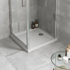 Mira Flight Low Shower Tray Square 800 x 800 0 Upstands