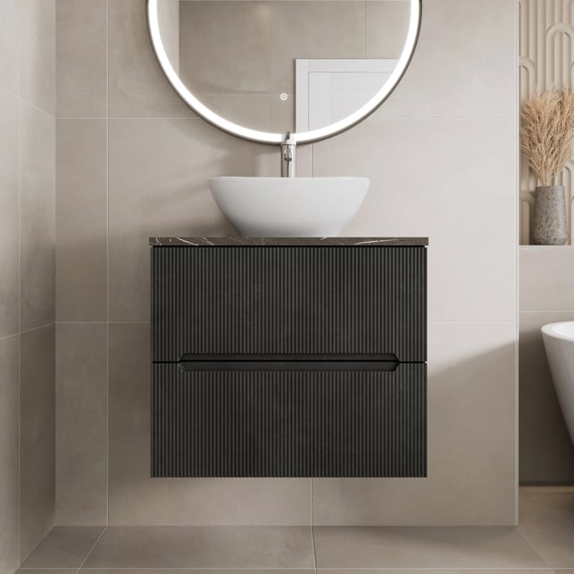 vitusso-fluted-black-grey-wall-hung-bathroom-vanity-unit-with-oval-basin-white-600mm