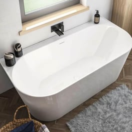D Shaped Baths