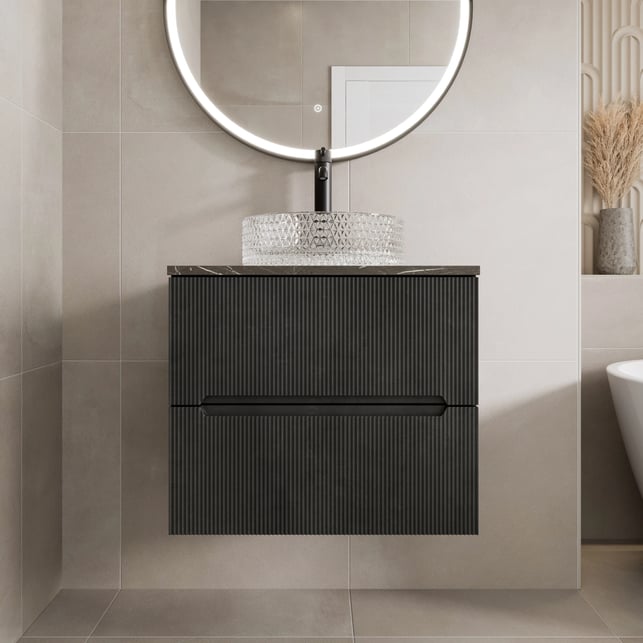 vitusso-fluted-black-grey-wall-hung-bathroom-vanity-unit-with-round-glass-basin-600mm
