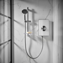 Triton Aspirante Electric Shower - 9.5kW White Gloss ASP09GSWHT Price Comparisons | Compare The Build