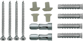 Essentials Basin To Wall/ Pedestal To Floor Fixing Kit