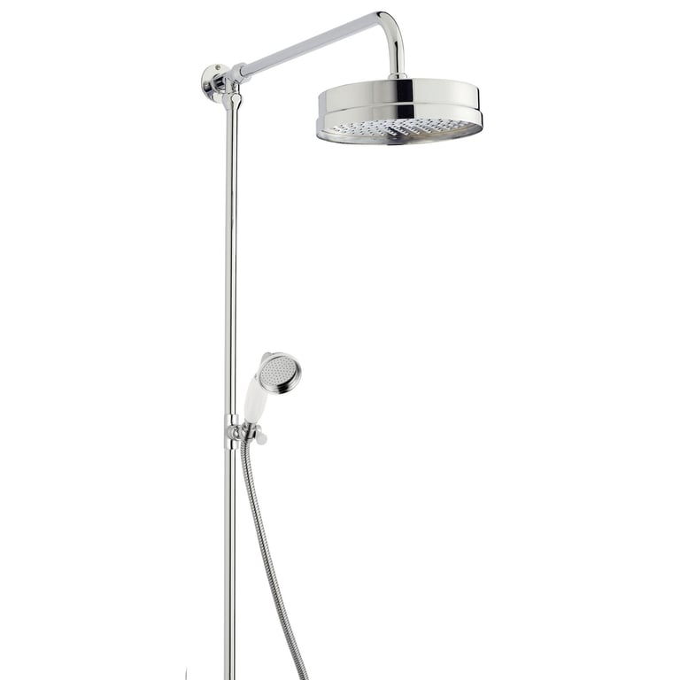 Hudson Reed Traditional Dual Head Shower Riser Rail Kit A3606